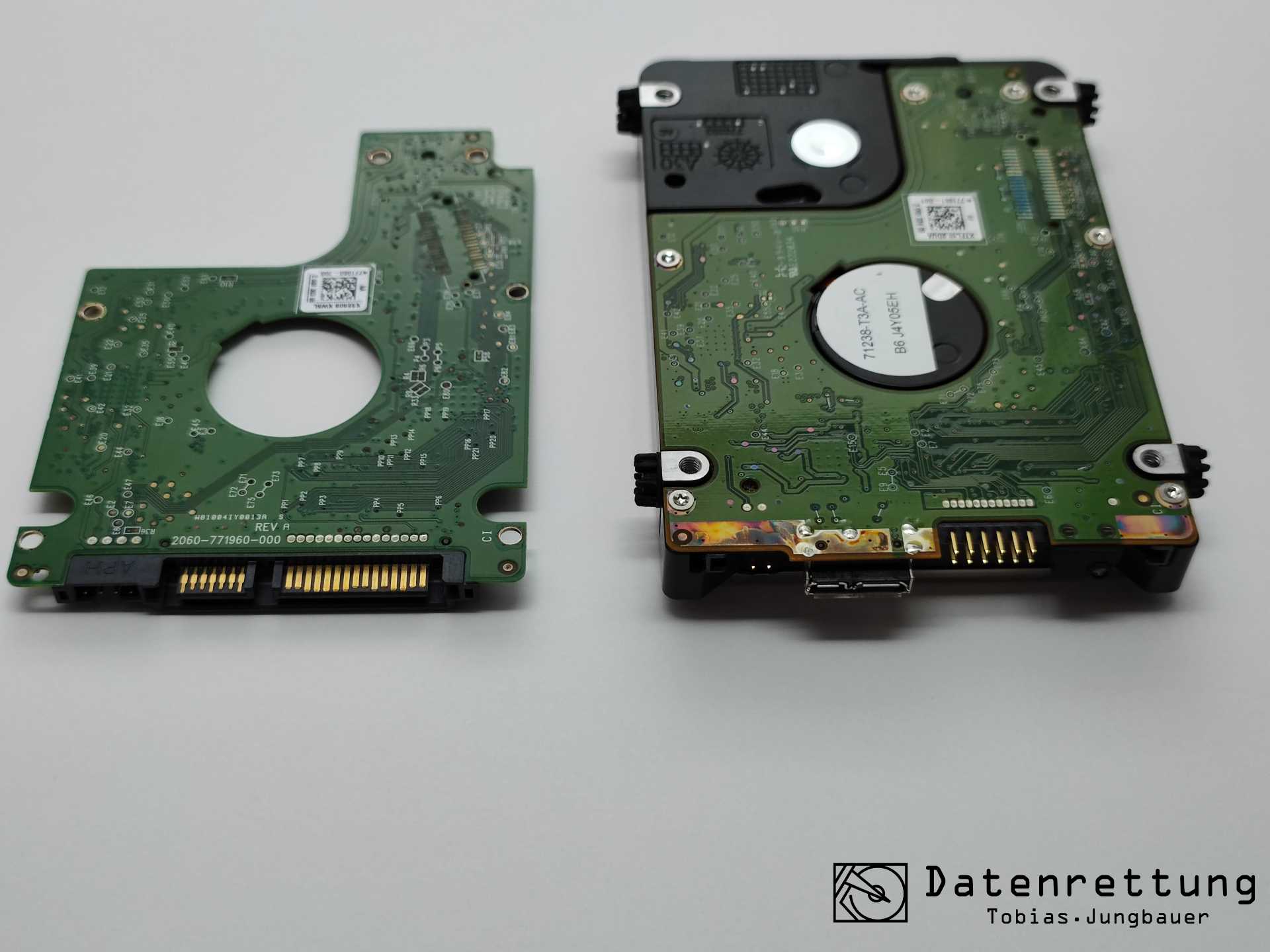 WD Festplatte Diagnose PC-3000